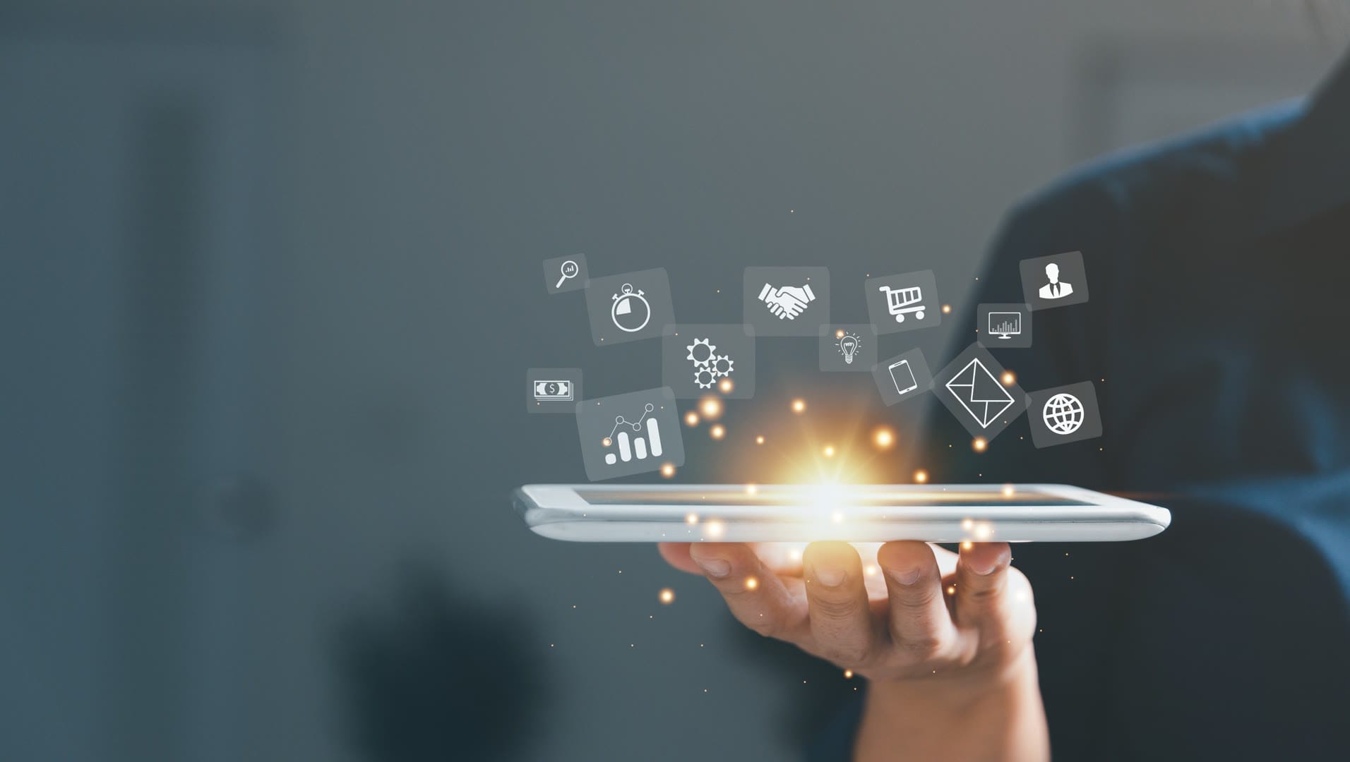 AI-enhanced digital marketing strategies infographic.