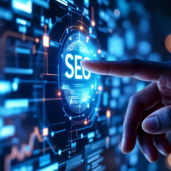 A professional digital marketing team strategizing and designing a website for a client in Naples, Florida, showcasing modern web design and SEO solutions.