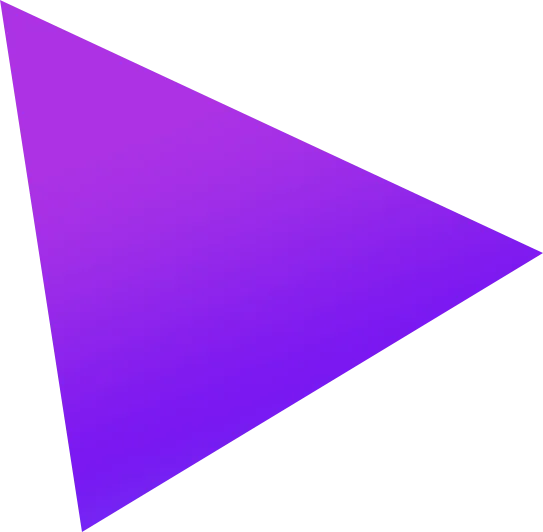 A vibrant purple triangle with a gradient effect.