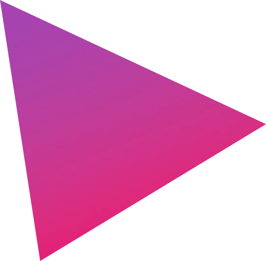 A vibrant gradient triangle transitioning from purple to pink.
